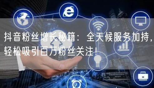 抖音粉丝增长秘籍：全天候服务加持，轻松吸