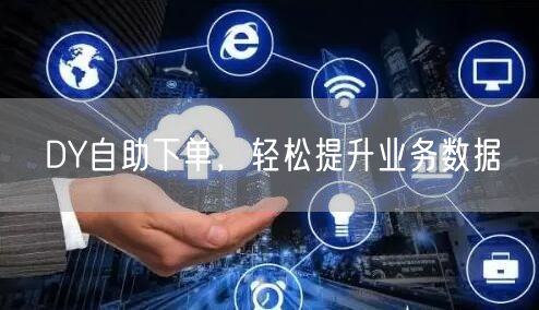 DY自助下单，轻松提升业务数据
