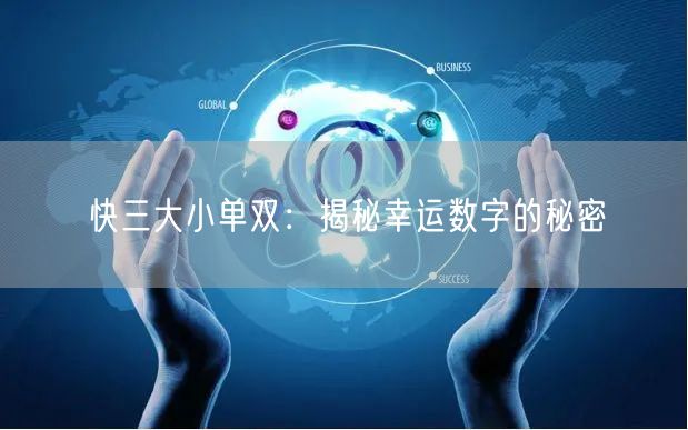 快三大小单双：揭秘幸运数字的秘密
